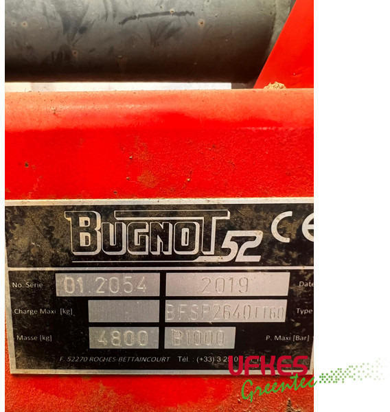 BUGNOT BFSP 2640 Forestry mulcher - ציוד יער: תמונה 4 BUGNOT BFSP 2640 Forestry mulcher - ציוד יער: תמונה 4