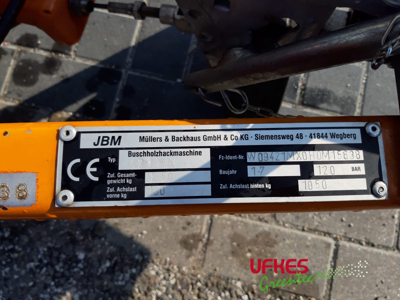 מגרסת עץ JBM 421 MX: תמונה 9