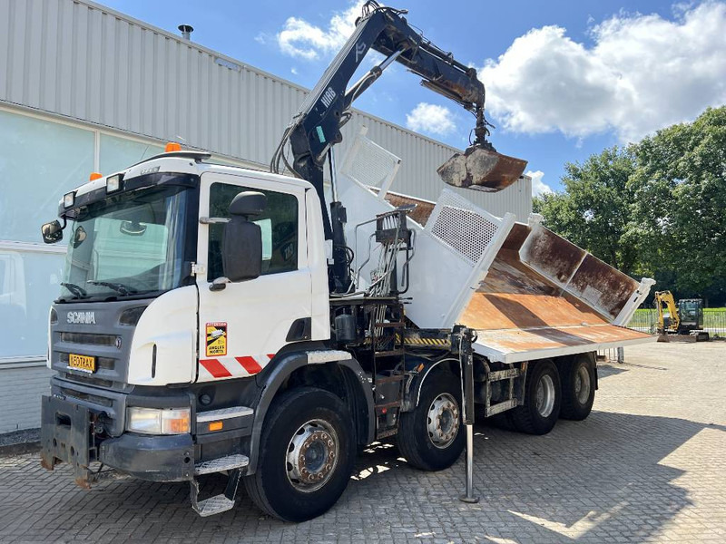 Scania P 400 8X4 KIPPER 2010 + HIAB Crane EURO 5 - מזהיר, משאית מנוף: תמונה 4 Scania P 400 8X4 KIPPER 2010 + HIAB Crane EURO 5 - מזהיר, משאית מנוף: תמונה 4