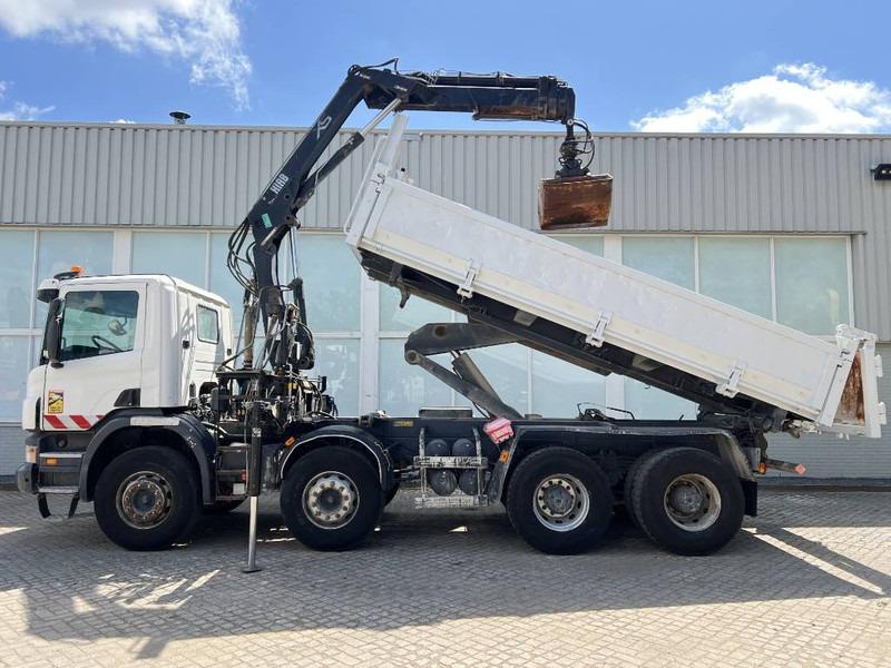 Scania P 400 8X4 KIPPER 2010 + HIAB Crane EURO 5 - מזהיר, משאית מנוף: תמונה 2 Scania P 400 8X4 KIPPER 2010 + HIAB Crane EURO 5 - מזהיר, משאית מנוף: תמונה 2