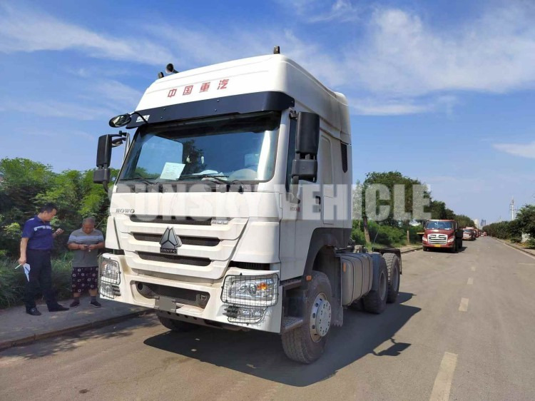 חָדָשׁ יחידת טרקטור HOWO 400HP High roof Tractor Head: תמונה 12
