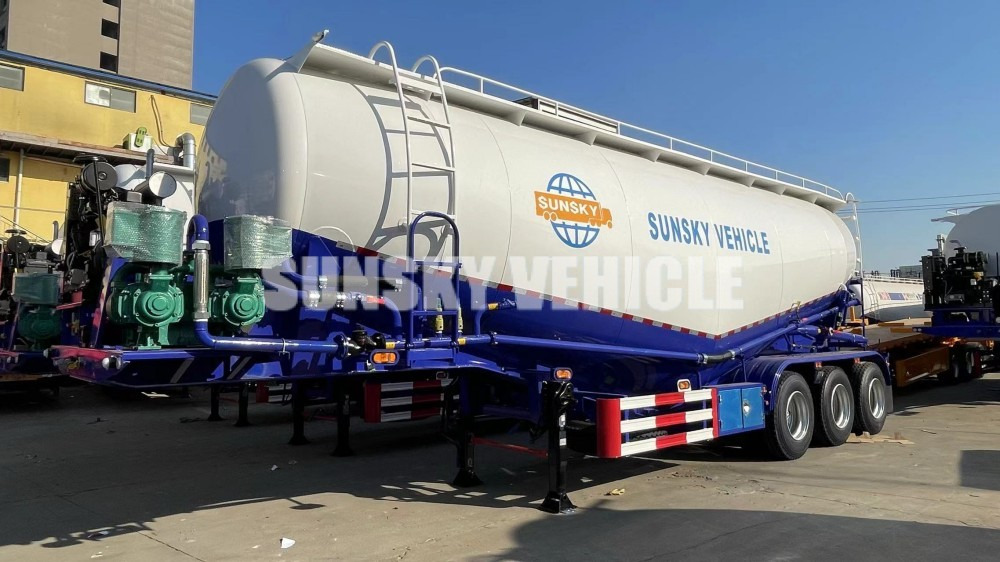 SUNSKY bulk cement trailer - סמיטריילר מכל: תמונה 1 SUNSKY bulk cement trailer - סמיטריילר מכל: תמונה 1