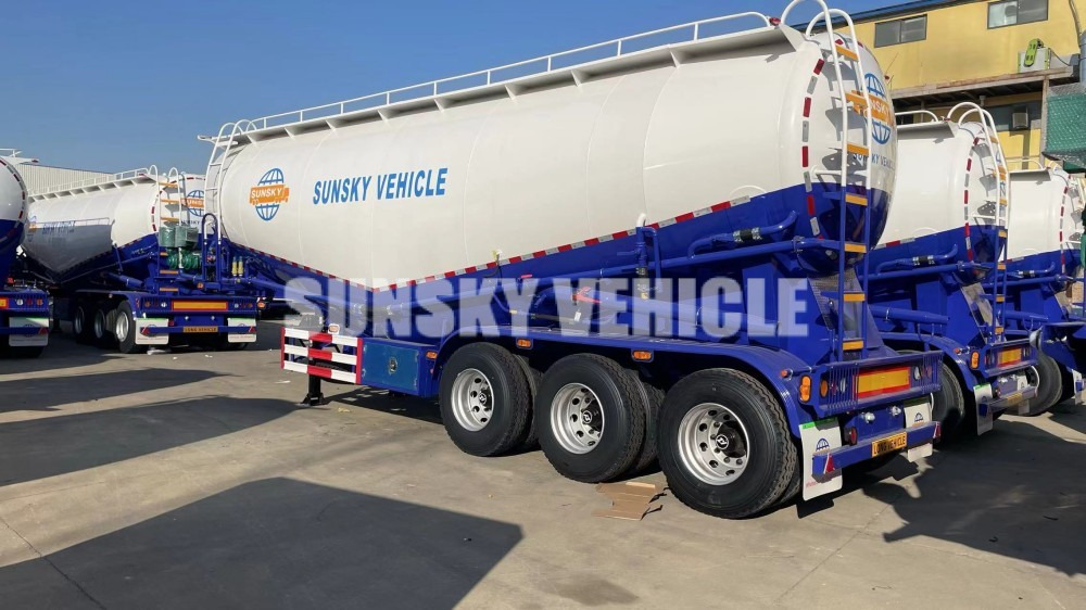 SUNSKY bulk cement trailer - סמיטריילר מכל: תמונה 2 SUNSKY bulk cement trailer - סמיטריילר מכל: תמונה 2
