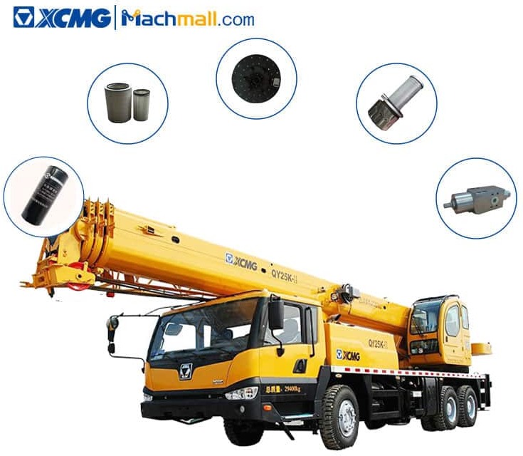 Consumable Spare Parts List of XCMG QY25K-II/QY25K5-I Truck Crane - חלקי חילוף עבור עגורן נייד: תמונה 1 Consumable Spare Parts List of XCMG QY25K-II/QY25K5-I Truck Crane - חלקי חילוף עבור עגורן נייד: תמונה 1