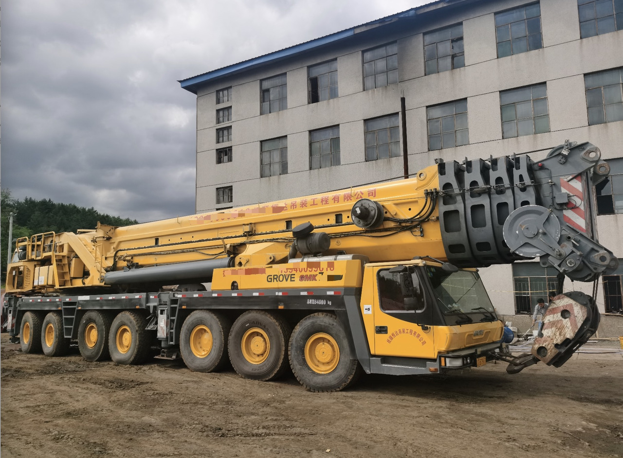 GROVE Second Hand Knuckle Boom Truck Crane GMK7450 450t Mobile Jib Crane - עגורן נייד: תמונה 2 GROVE Second Hand Knuckle Boom Truck Crane GMK7450 450t Mobile Jib Crane - עגורן נייד: תמונה 2
