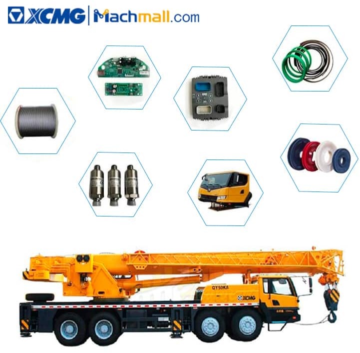 List of XCMG QY50KA truck crane consumable spare parts price - חלקי חילוף עבור עגורן נייד: תמונה 1 List of XCMG QY50KA truck crane consumable spare parts price - חלקי חילוף עבור עגורן נייד: תמונה 1