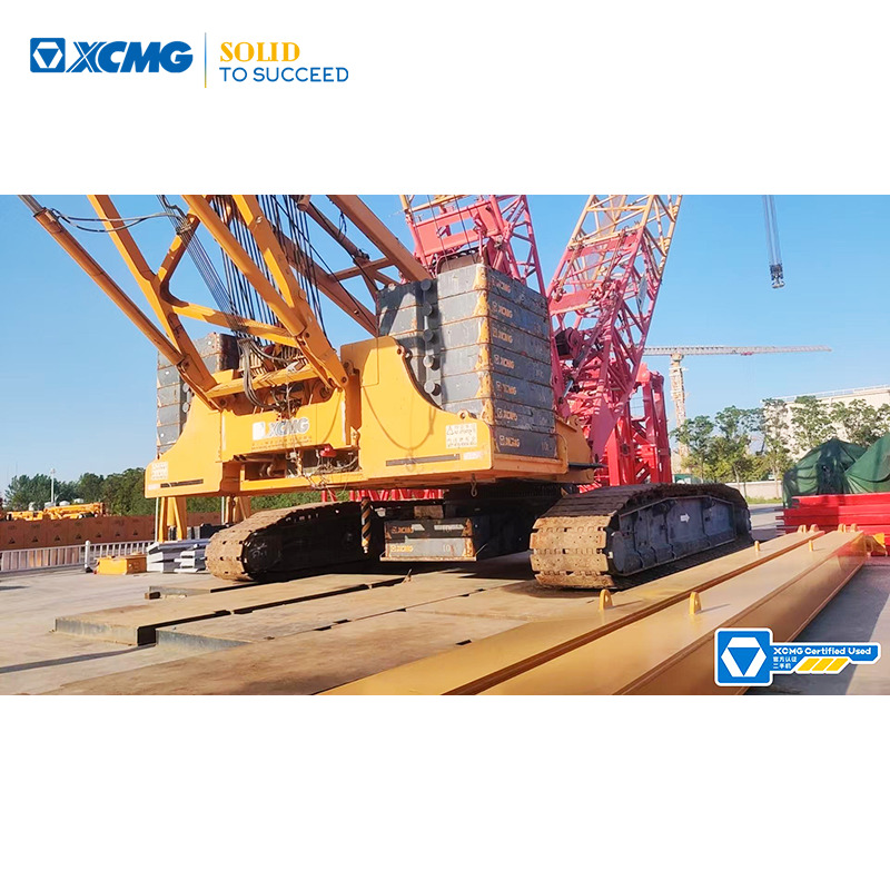 XCMG 500 tons 2016 XGC500 used lift machine crane with crawler for sale - עגורן זוחל: תמונה 1 XCMG 500 tons 2016 XGC500 used lift machine crane with crawler for sale - עגורן זוחל: תמונה 1