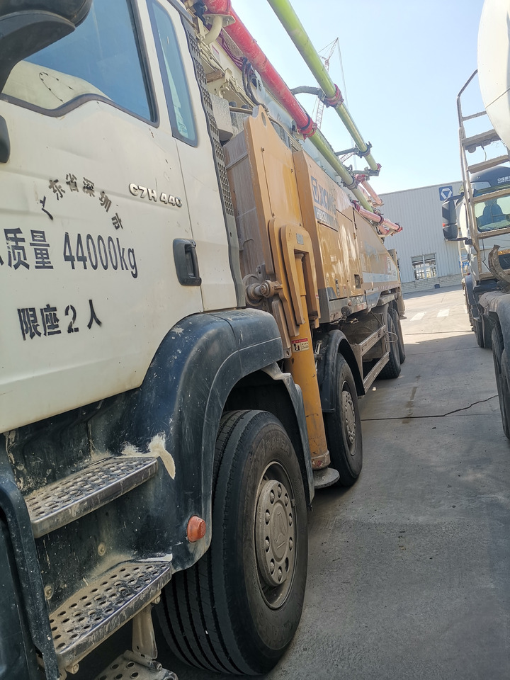משאית משאבת בטון XCMG Factory Second Hand Hydraulic Concrete Pump HB62V 62m Cement Punp Truck For Sale: תמונה 7