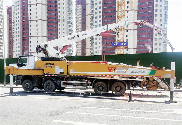 XCMG Official 2019 Year Hb62V Second Hand Used Hydraulic Concrete Pump Truck - משאית משאבת בטון: תמונה 3 XCMG Official 2019 Year Hb62V Second Hand Used Hydraulic Concrete Pump Truck - משאית משאבת בטון: תמונה 3