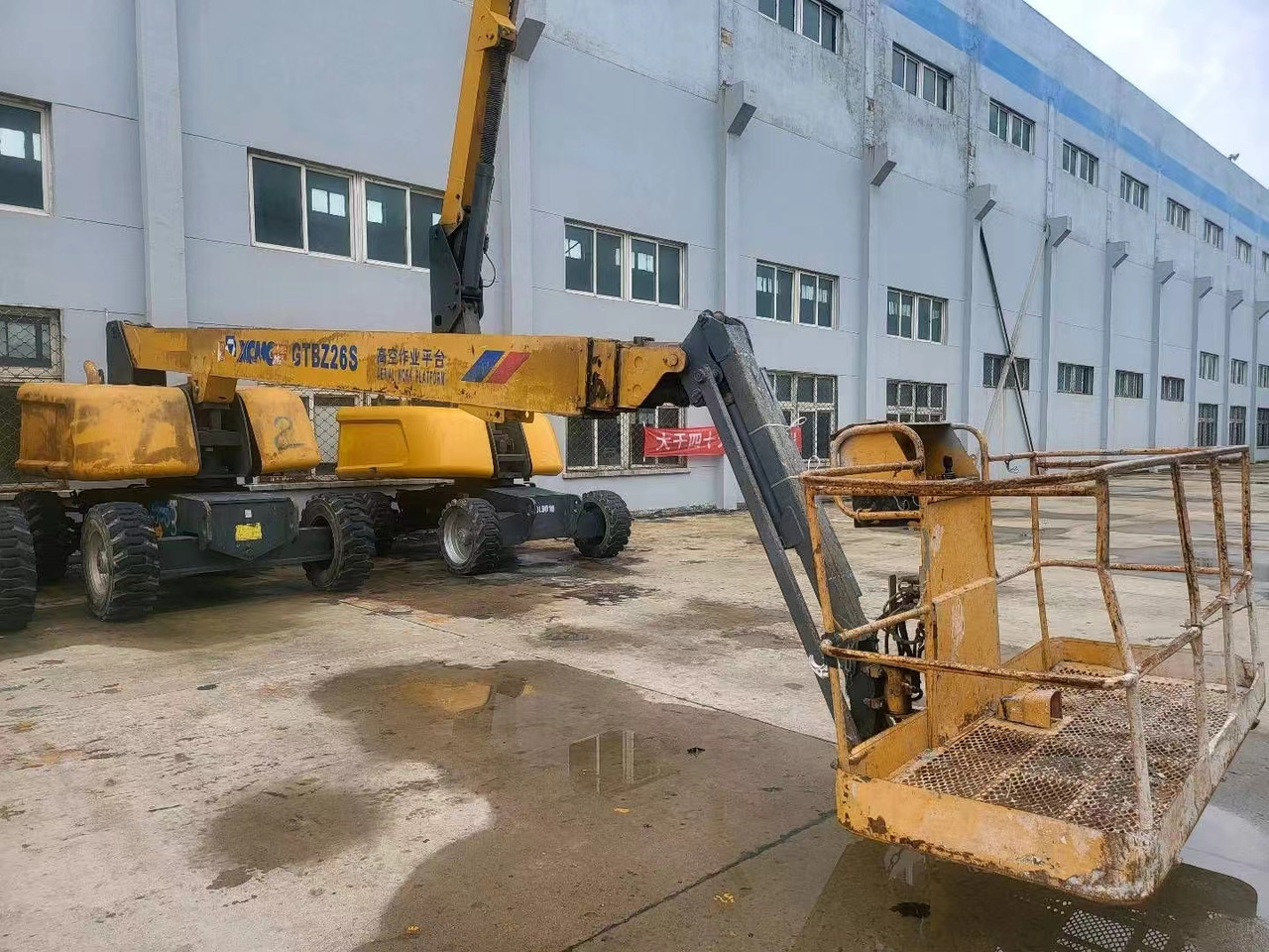 XCMG Official Cherry Picker Boom Lift GTBZ26S 26m Straight Arm Lift Aerial Work Platform Price - מוט טלסקופי: תמונה 5 XCMG Official Cherry Picker Boom Lift GTBZ26S 26m Straight Arm Lift Aerial Work Platform Price - מוט טלסקופי: תמונה 5