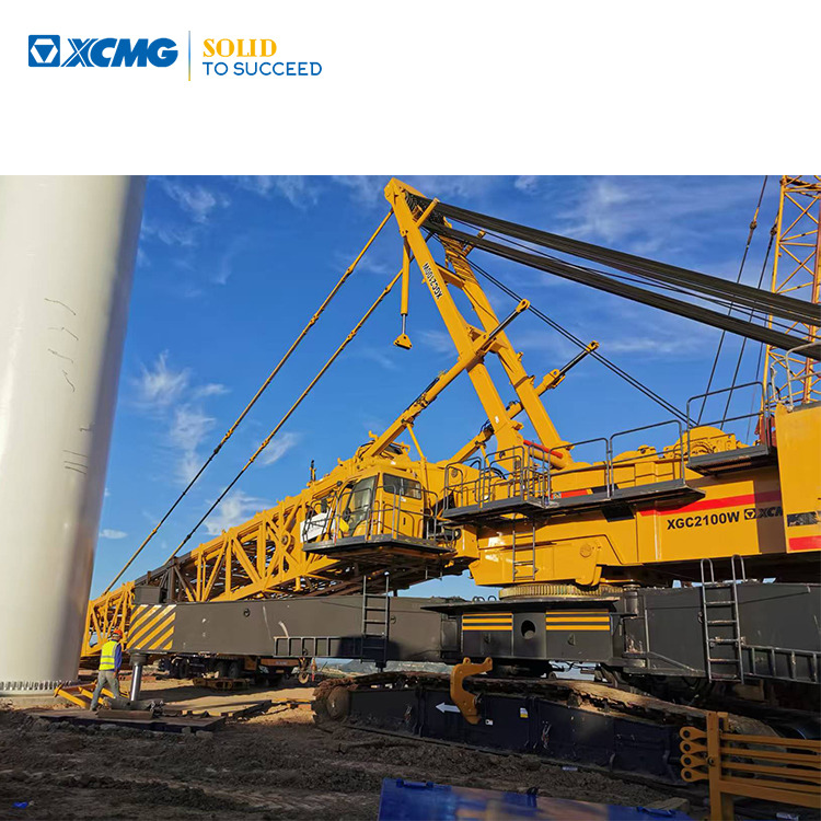 XCMG Official Construction Mobile Crane XGC2100W 110Ton Used Hydraulic Crawler Crane - עגורן זוחל: תמונה 1 XCMG Official Construction Mobile Crane XGC2100W 110Ton Used Hydraulic Crawler Crane - עגורן זוחל: תמונה 1