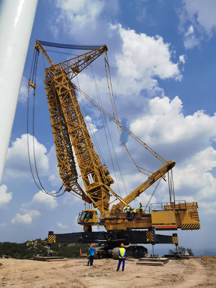 XCMG Official Construction Mobile Crane XGC2100W 110Ton Used Hydraulic Crawler Crane - עגורן זוחל: תמונה 4 XCMG Official Construction Mobile Crane XGC2100W 110Ton Used Hydraulic Crawler Crane - עגורן זוחל: תמונה 4