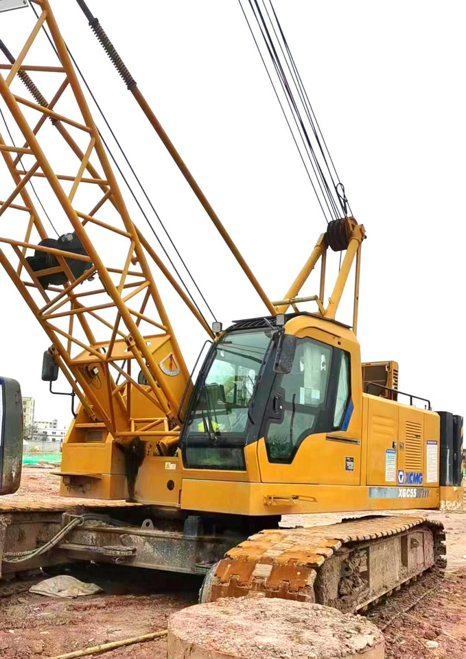 XCMG Official Lattice Boom Crane XGC55 55t Used Crawler Crane Hot Sale - עגורן זוחל: תמונה 3 XCMG Official Lattice Boom Crane XGC55 55t Used Crawler Crane Hot Sale - עגורן זוחל: תמונה 3