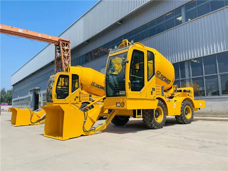 XCMG Official Portable Cement Concrete Mixer Self Loading Mobile Concrete Mixer Price List - משאית מערבלת בטון: תמונה 4 XCMG Official Portable Cement Concrete Mixer Self Loading Mobile Concrete Mixer Price List - משאית מערבלת בטון: תמונה 4