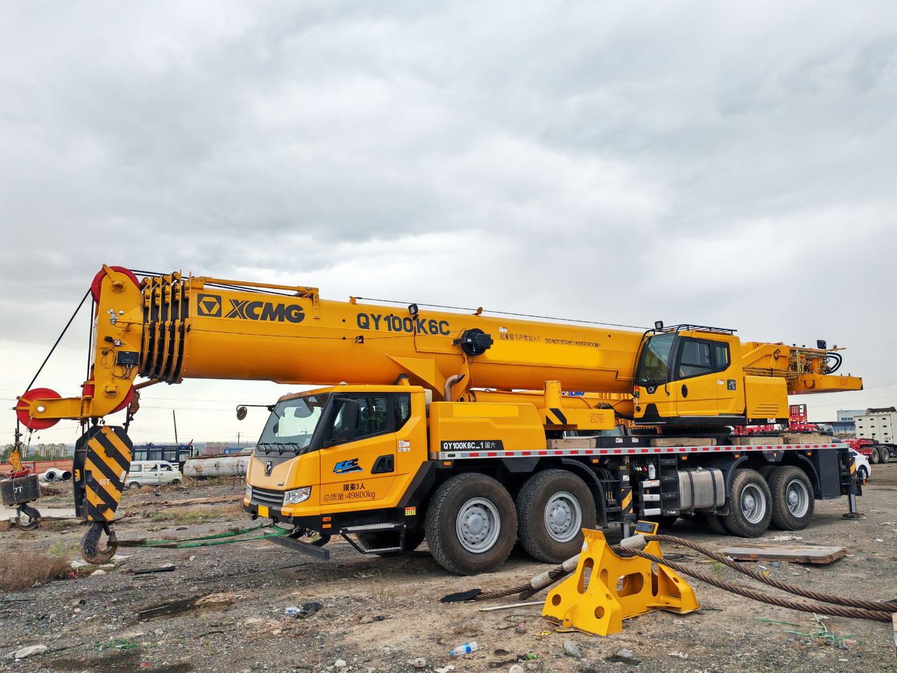 XCMG Official QY100K6C Second Hand Pickup Truck Crane 100t All Terrain Crane - עגורן נייד: תמונה 2 XCMG Official QY100K6C Second Hand Pickup Truck Crane 100t All Terrain Crane - עגורן נייד: תמונה 2