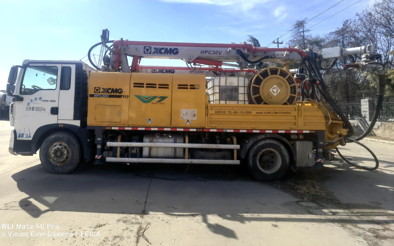 XCMG Official Schwing HPC30V Used Truck Mounted Concrete Spraying Machine For Sale - ציוד בטון: תמונה 2 XCMG Official Schwing HPC30V Used Truck Mounted Concrete Spraying Machine For Sale - ציוד בטון: תמונה 2