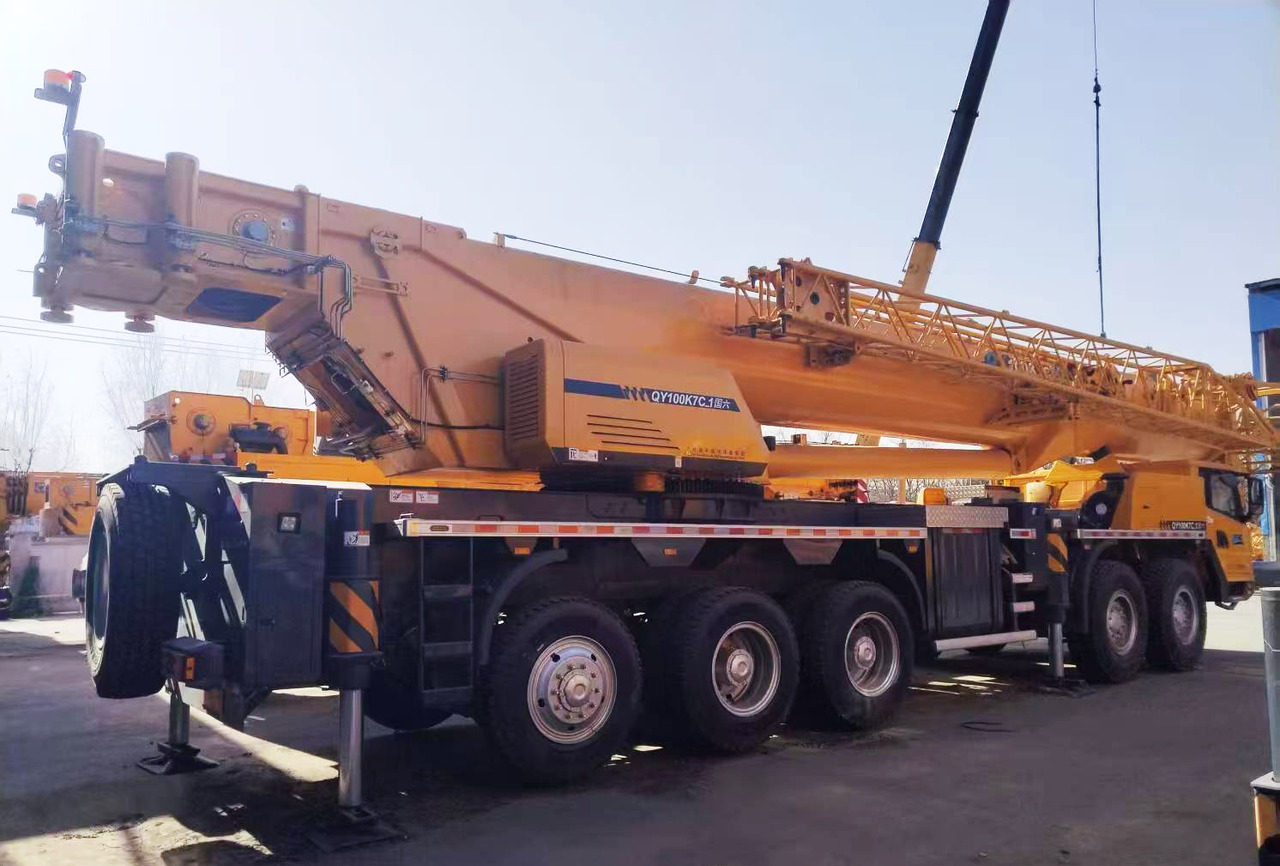 XCMG Official Second Hand 100 Ton Truck Crane QY100K7C_1 Mobile Crane Price - עגורן נייד: תמונה 4 XCMG Official Second Hand 100 Ton Truck Crane QY100K7C_1 Mobile Crane Price - עגורן נייד: תמונה 4