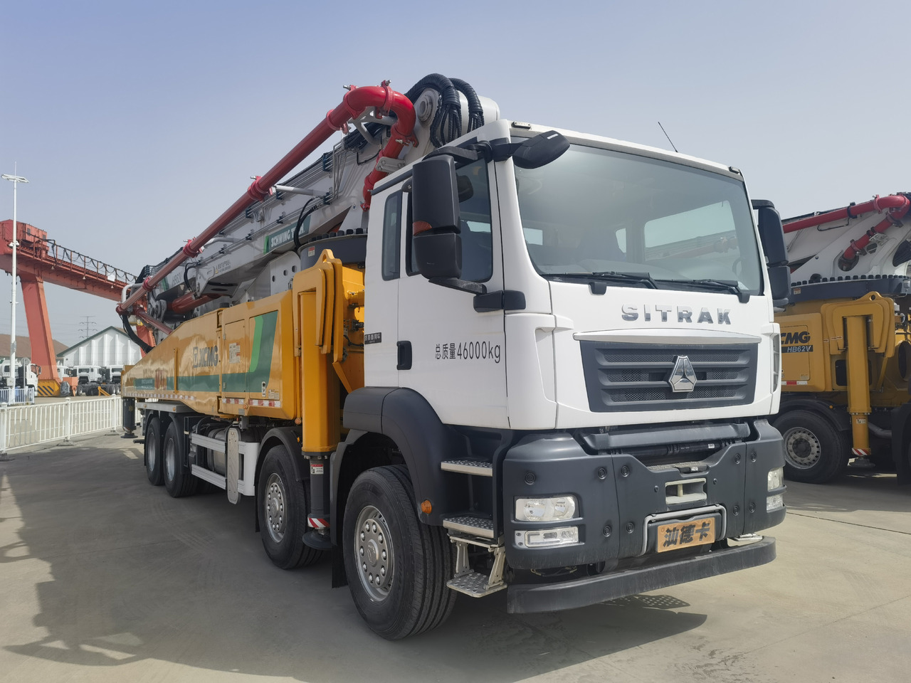 XCMG Official Second Hand 62m Concrete Boom Pump HB62V Truck Mounted Concrete Pump For Sale - משאית משאבת בטון: תמונה 2 XCMG Official Second Hand 62m Concrete Boom Pump HB62V Truck Mounted Concrete Pump For Sale - משאית משאבת בטון: תמונה 2