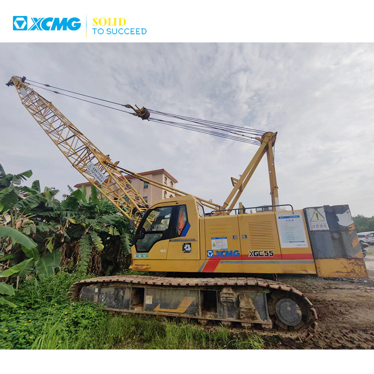 XCMG Official Second Hand Mini Crawler Crane XGC55 Used Mobile Crane For Sale - עגורן זוחל: תמונה 1 XCMG Official Second Hand Mini Crawler Crane XGC55 Used Mobile Crane For Sale - עגורן זוחל: תמונה 1