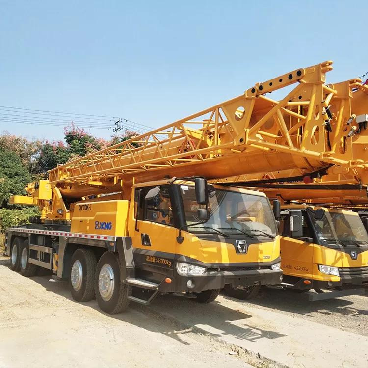XCMG Official Second Hand QY70K-I 70t Telescopic Jib Pickup Truck Crane For Sale - עגורן נייד: תמונה 2 XCMG Official Second Hand QY70K-I 70t Telescopic Jib Pickup Truck Crane For Sale - עגורן נייד: תמונה 2