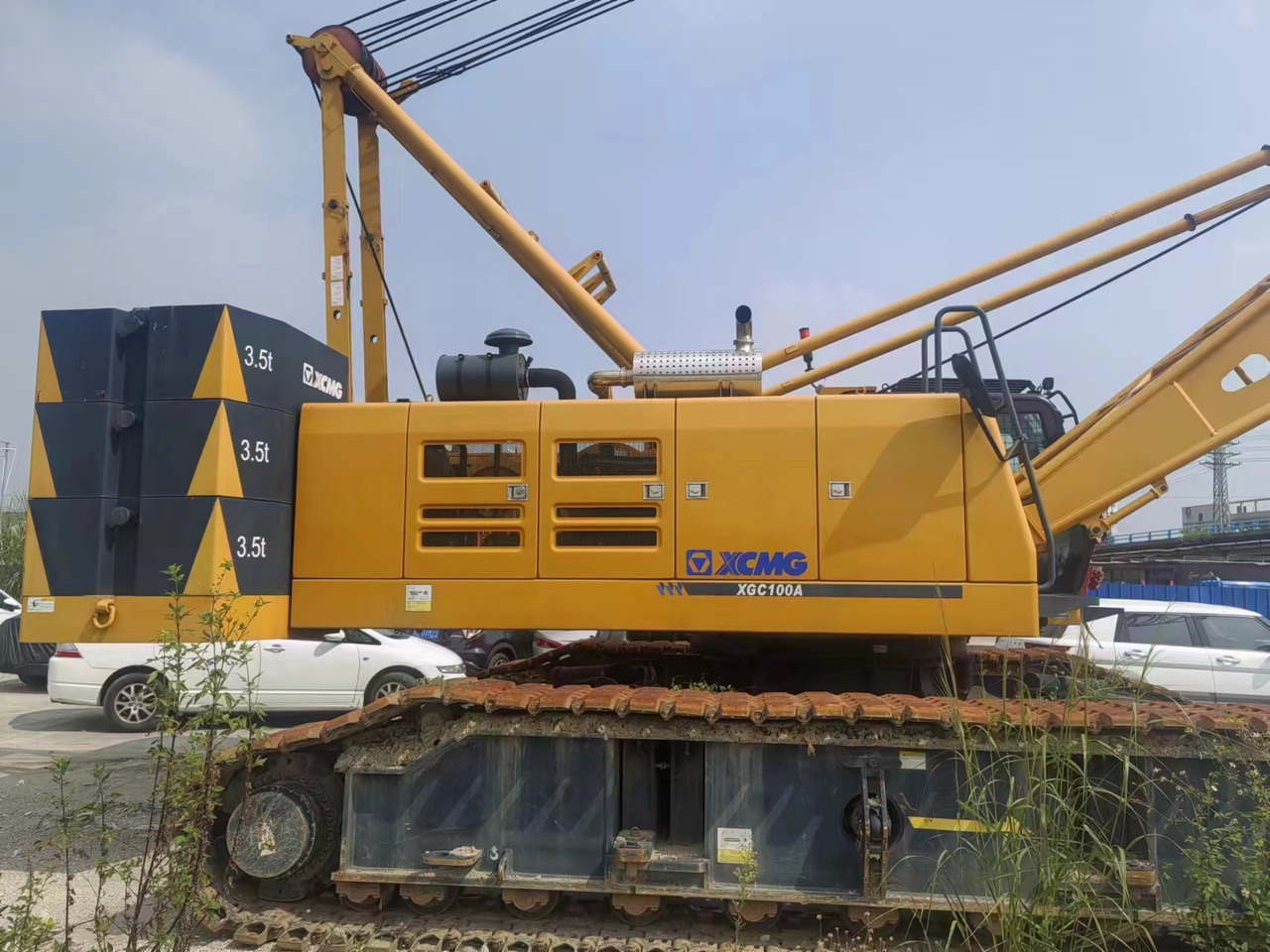 XCMG Official Used 100 Ton Mobile Crane XGC100A Hydraulic Lattice Boom Crawler Crane For Sale - עגורן זוחל: תמונה 2 XCMG Official Used 100 Ton Mobile Crane XGC100A Hydraulic Lattice Boom Crawler Crane For Sale - עגורן זוחל: תמונה 2