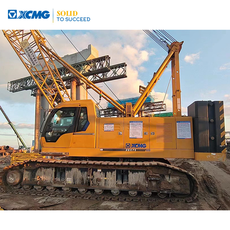 XCMG Official Used Mini Mobile Crane XGC75 75 Ton Crawler Crane With Cheap Price - עגורן זוחל: תמונה 1 XCMG Official Used Mini Mobile Crane XGC75 75 Ton Crawler Crane With Cheap Price - עגורן זוחל: תמונה 1