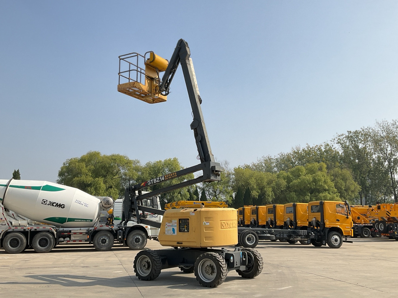 XCMG Official Used Telescopic Boom Lift GTBZ14 14m Aerial Work Platforms For Sale - זרוע מרפקי: תמונה 5 XCMG Official Used Telescopic Boom Lift GTBZ14 14m Aerial Work Platforms For Sale - זרוע מרפקי: תמונה 5