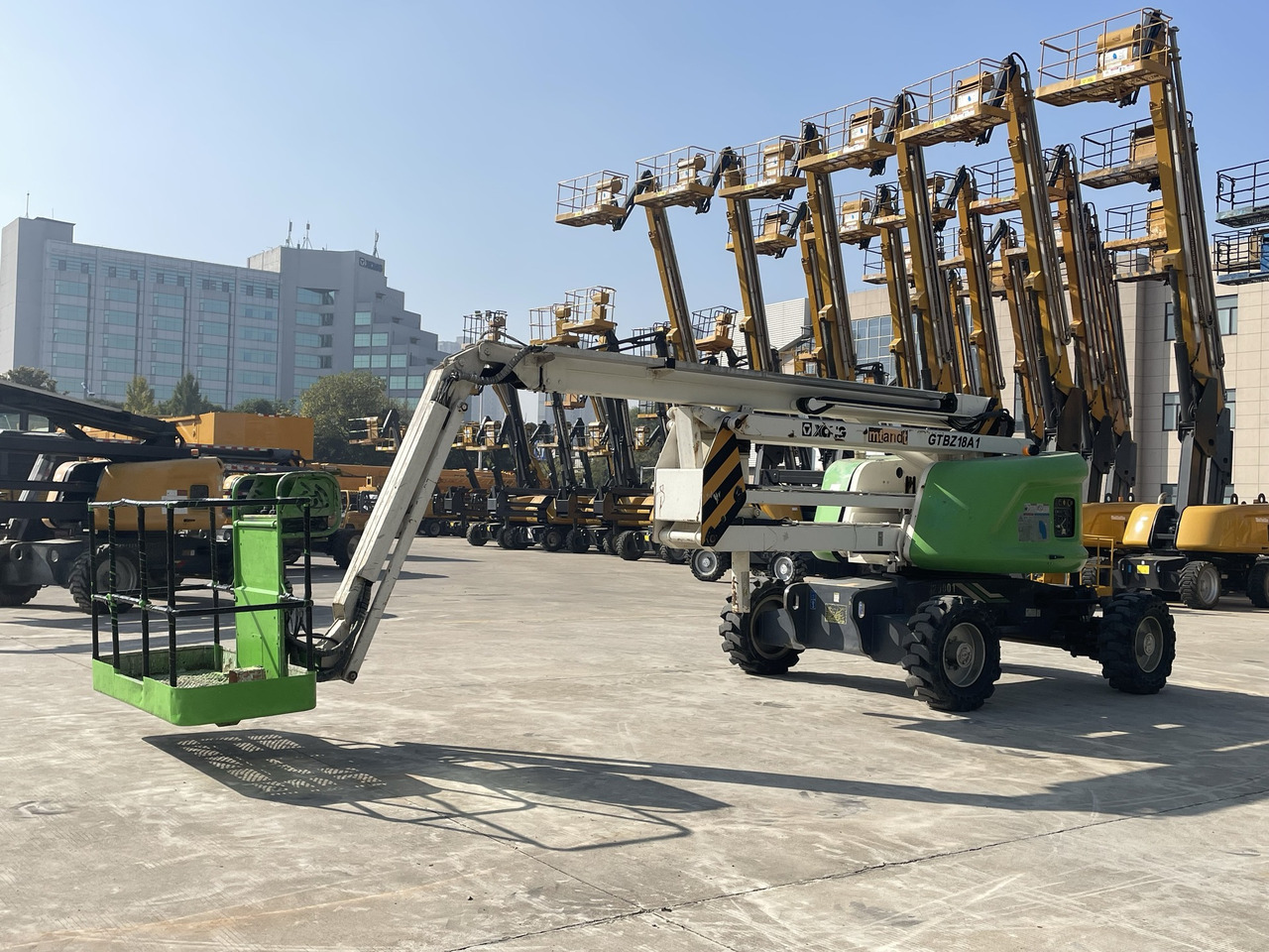 XCMG Official Used Towable Cherry Picker GTBZ18A1 18 Meters Aerial Work Platforms Best Sale - זרוע מרפקי: תמונה 3 XCMG Official Used Towable Cherry Picker GTBZ18A1 18 Meters Aerial Work Platforms Best Sale - זרוע מרפקי: תמונה 3