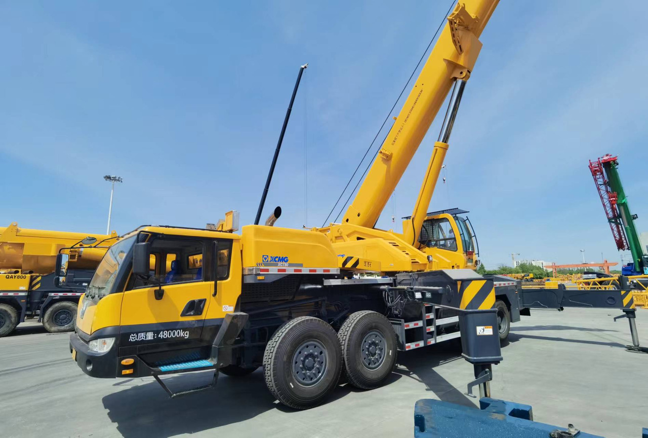 XCMG Official XCT80 80 Ton Used Mobile Hydraulic Truck Crane With High Quality - עגורן נייד: תמונה 2 XCMG Official XCT80 80 Ton Used Mobile Hydraulic Truck Crane With High Quality - עגורן נייד: תמונה 2