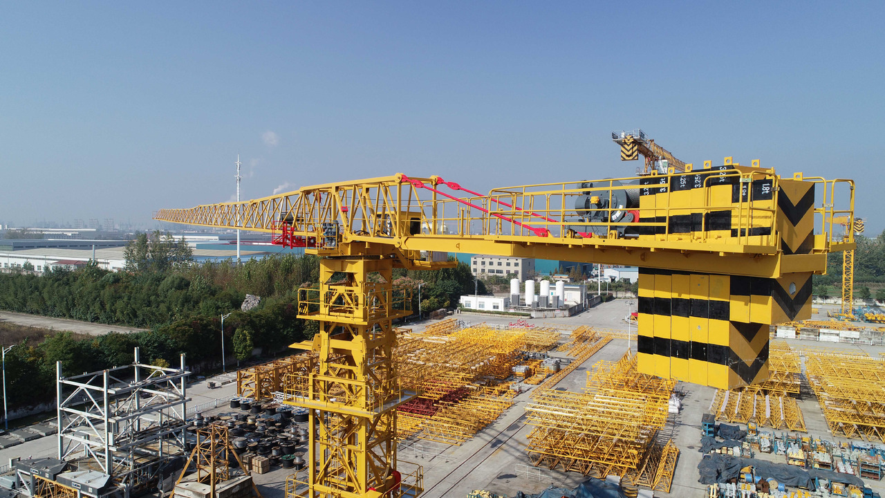 XCMG Official XGT6515B-10S 10Ton 60-meter Construction Buliding Flat Top Tower Crane In Stock - עגורן מגדל: תמונה 4 XCMG Official XGT6515B-10S 10Ton 60-meter Construction Buliding Flat Top Tower Crane In Stock - עגורן מגדל: תמונה 4