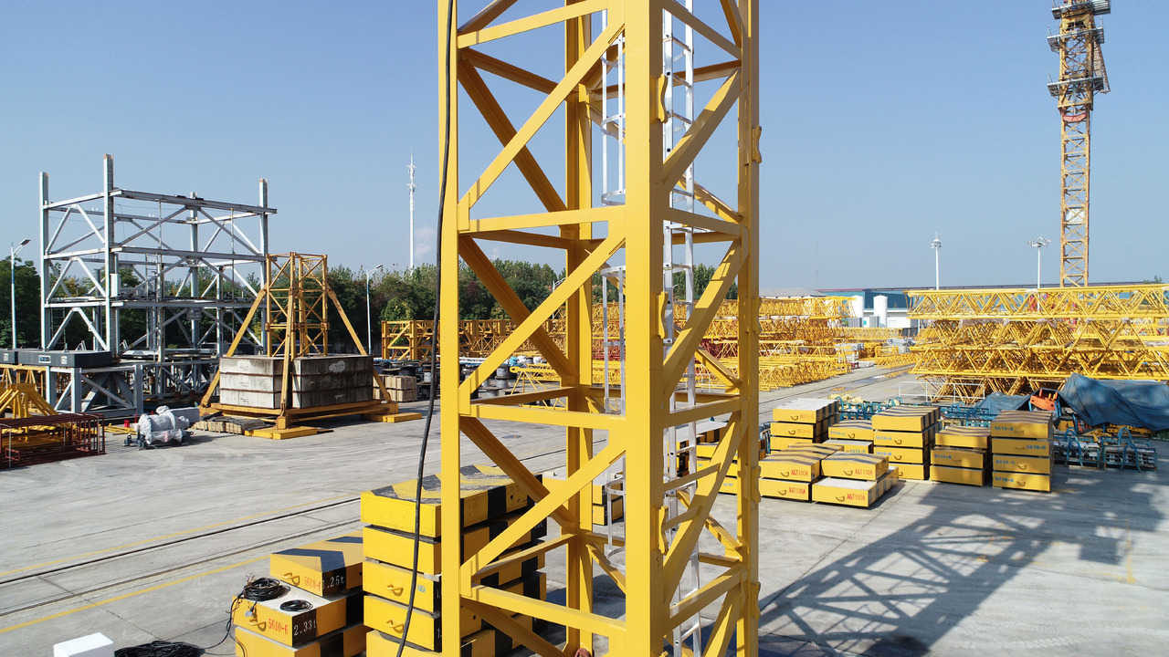 XCMG Official XGT6515B-10S 10Ton 60-meter Construction Buliding Flat Top Tower Crane In Stock - עגורן מגדל: תמונה 2 XCMG Official XGT6515B-10S 10Ton 60-meter Construction Buliding Flat Top Tower Crane In Stock - עגורן מגדל: תמונה 2