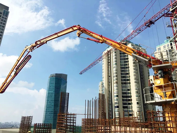 XCMG Schwing Concrete Distributor HGP32 High Efficiency 22kw 32m Hydraulic Spider Concrete Placing Boom Made in China - משאבת בטון נייחת: תמונה 2 XCMG Schwing Concrete Distributor HGP32 High Efficiency 22kw 32m Hydraulic Spider Concrete Placing Boom Made in China - משאבת בטון נייחת: תמונה 2