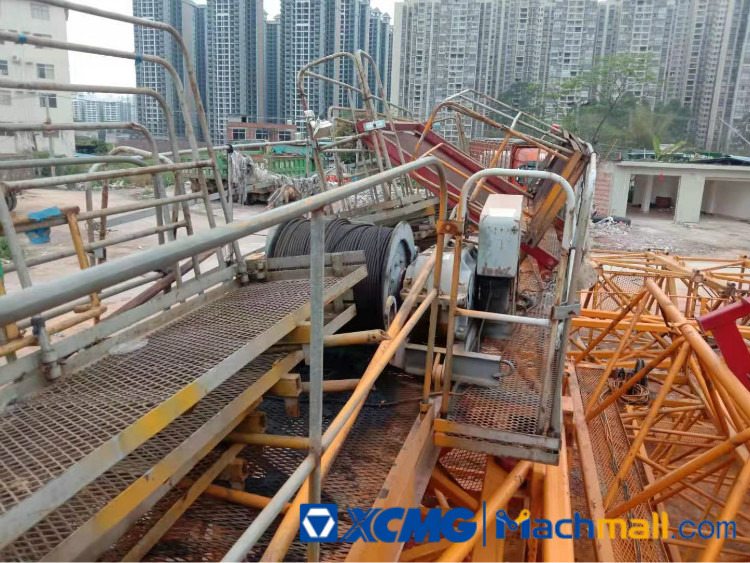 XCMG Used Construction Crane QTZ80 Potain Tower Crane For Sale - עגורן מגדל: תמונה 3 XCMG Used Construction Crane QTZ80 Potain Tower Crane For Sale - עגורן מגדל: תמונה 3
