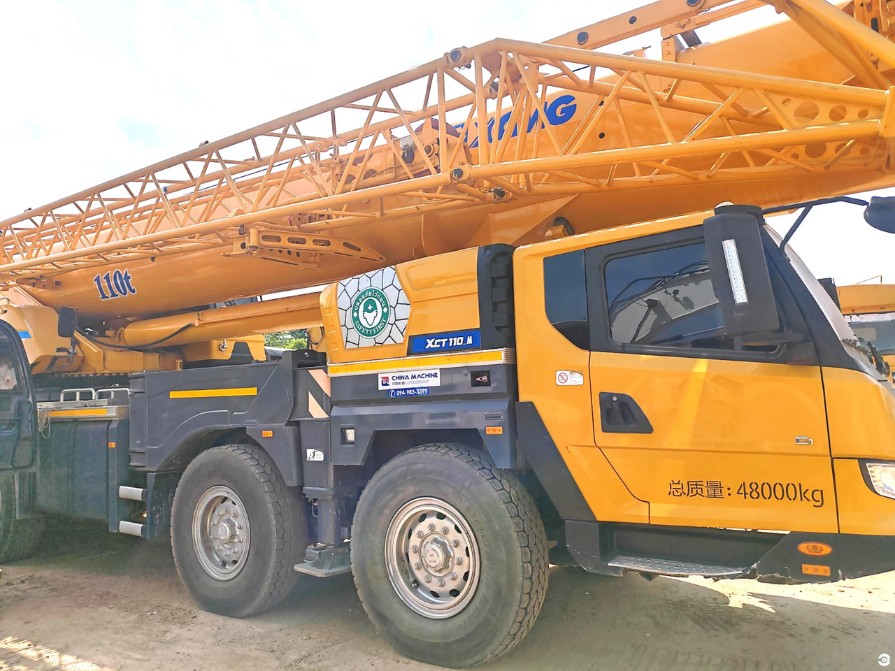 XCMG XCT100_M 100ton 2021 used mobile truck crane for sale - עגורן נייד: תמונה 2 XCMG XCT100_M 100ton 2021 used mobile truck crane for sale - עגורן נייד: תמונה 2