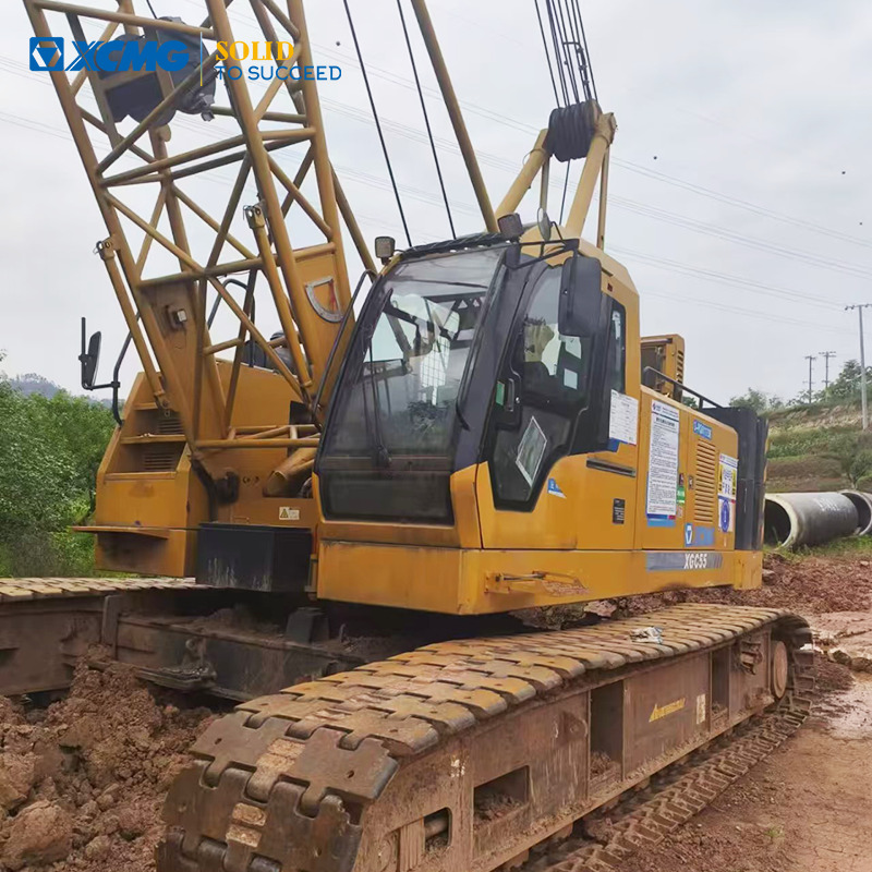 XCMG XGC55 55ton second hand 2021 crane with crawler for sale - עגורן זוחל: תמונה 1 XCMG XGC55 55ton second hand 2021 crane with crawler for sale - עגורן זוחל: תמונה 1