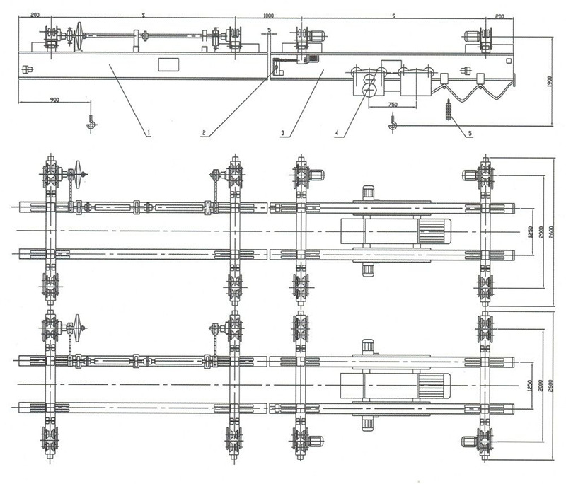 XCMG electric double-girder suspension rail-crossing crane - עגורן גנטרי: תמונה 4 XCMG electric double-girder suspension rail-crossing crane - עגורן גנטרי: תמונה 4