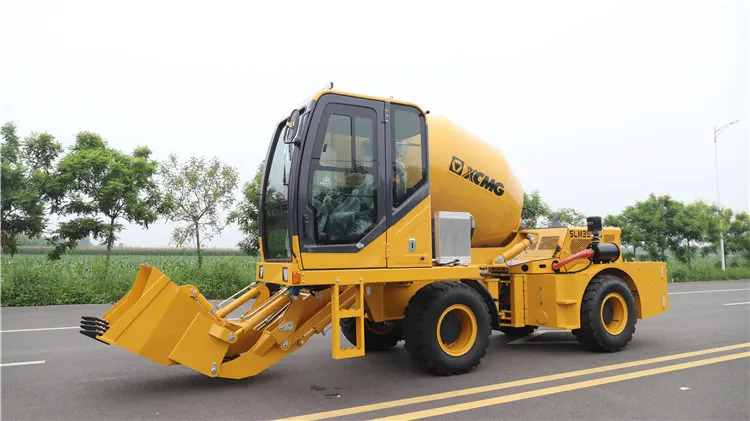 XCMG official SLM3500S 3.5m3 small mobile self loading concrete mixer price list - משאית מערבלת בטון: תמונה 4 XCMG official SLM3500S 3.5m3 small mobile self loading concrete mixer price list - משאית מערבלת בטון: תמונה 4