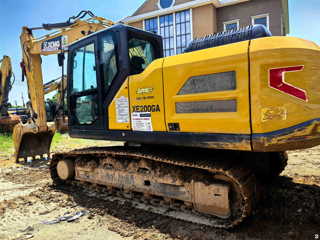 XCMG used 2024 official 20ton hydraulic crawler excavator XE200GA price - מחפר סורק: תמונה 5 XCMG used 2024 official 20ton hydraulic crawler excavator XE200GA price - מחפר סורק: תמונה 5