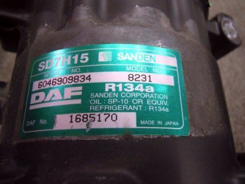 DAF 1685170 DAF XF 105 truck - מדחס מזגן עבור משאית: תמונה 5 DAF 1685170 DAF XF 105 truck - מדחס מזגן עבור משאית: תמונה 5