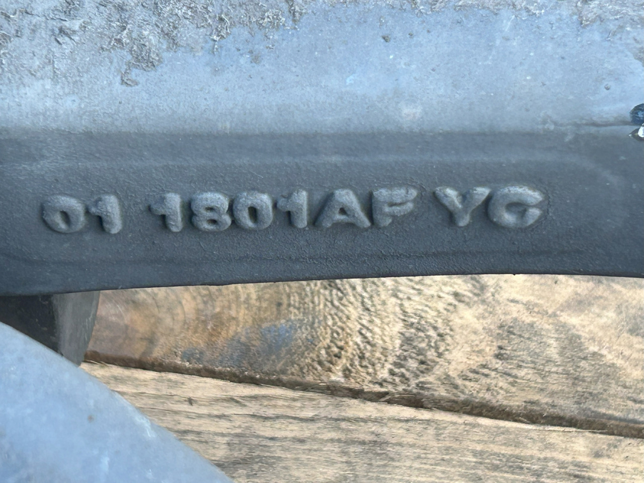 סרן וחלקים עבור משאית DAF FRONT AXLE DAF XF 106 480: תמונה 6
