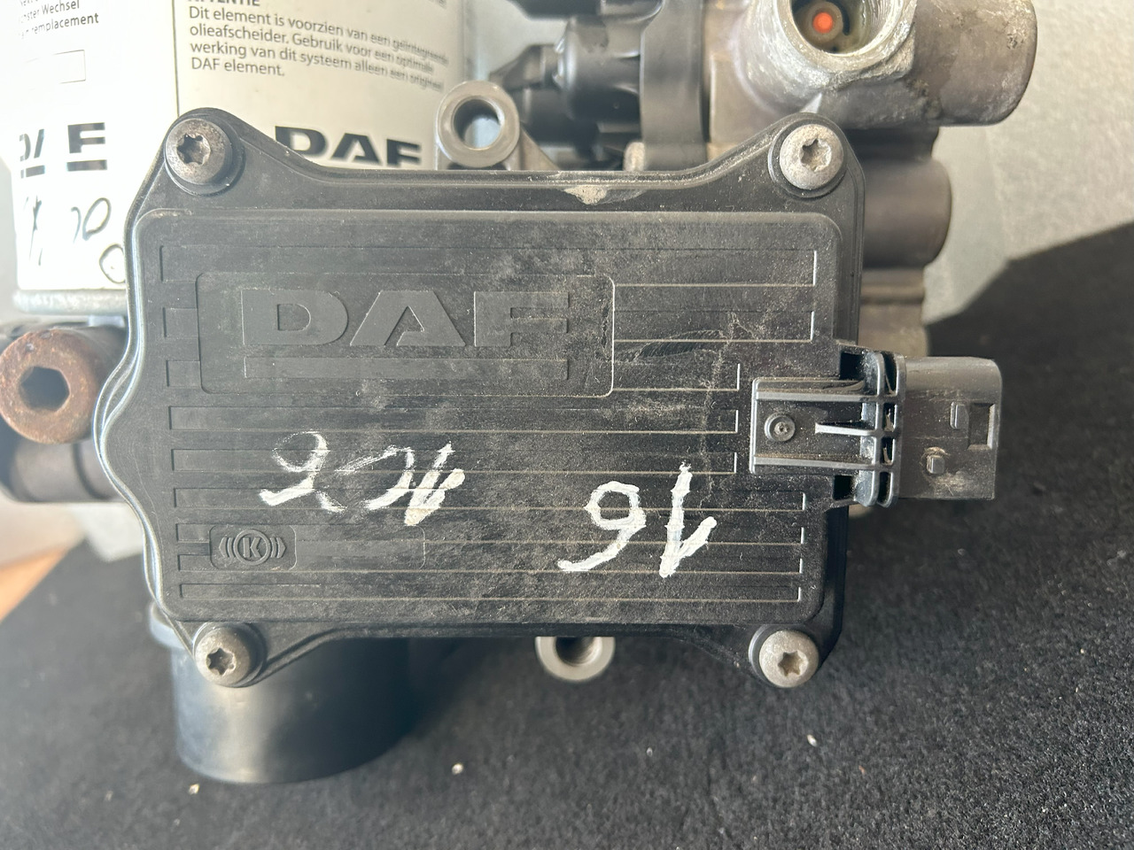 DAF XF 106 480 APU KIT ZEL2100 2027747 ( ELA1000 + AE6000) - שסתום בלמים: תמונה 3 DAF XF 106 480 APU KIT ZEL2100 2027747 ( ELA1000 + AE6000) - שסתום בלמים: תמונה 3