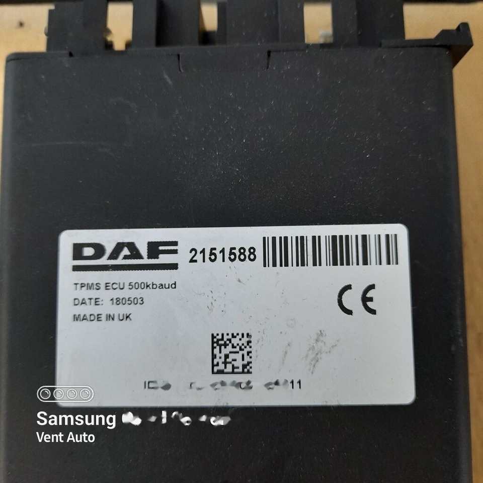 DAF XF 106 LIFT 2151588   DAF 2151588 truck - ECU עבור משאית: תמונה 2 DAF XF 106 LIFT 2151588   DAF 2151588 truck - ECU עבור משאית: תמונה 2