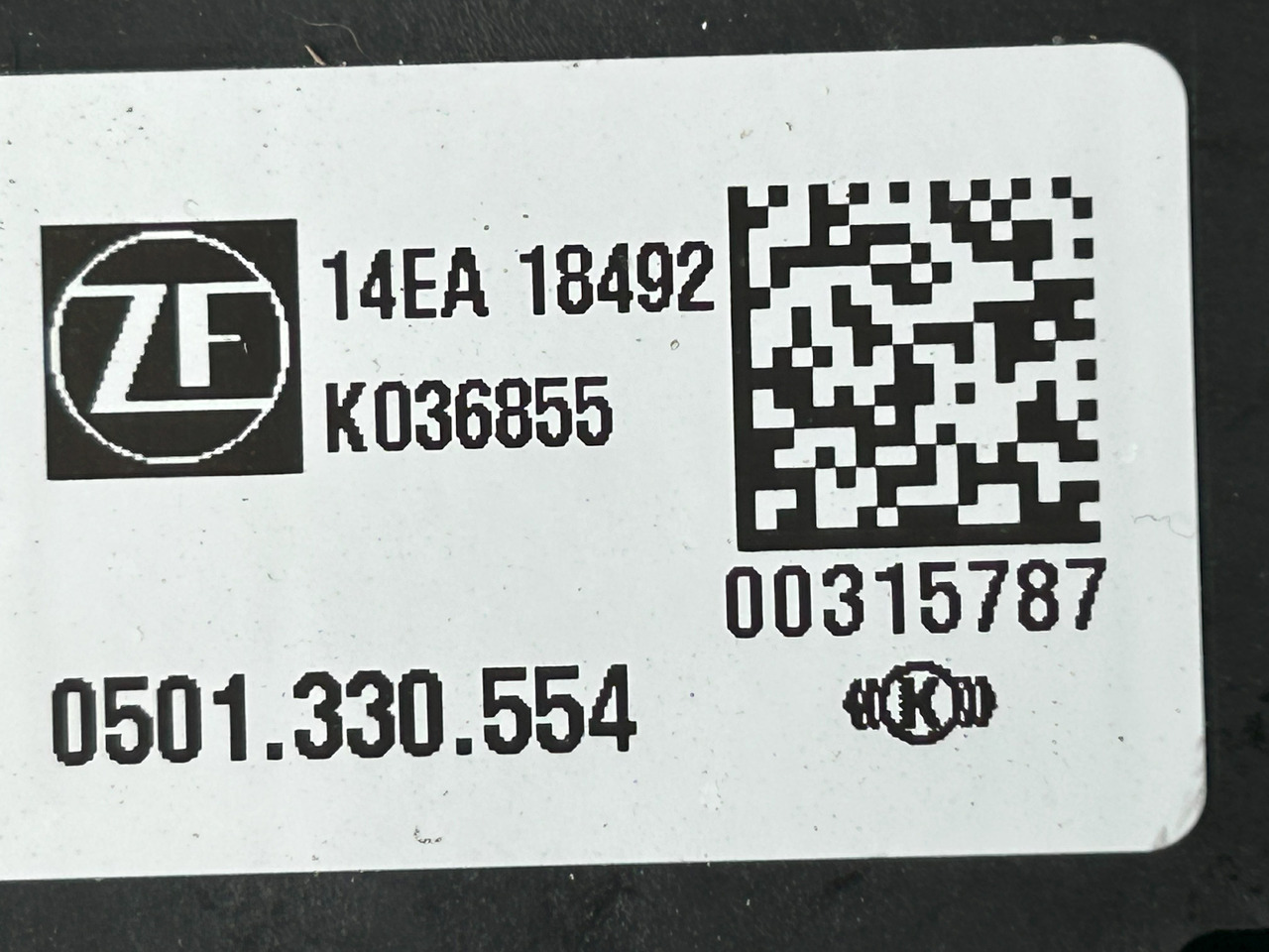 DAF XF 106 TRAXON - ECU עבור משאית: תמונה 3 DAF XF 106 TRAXON - ECU עבור משאית: תמונה 3