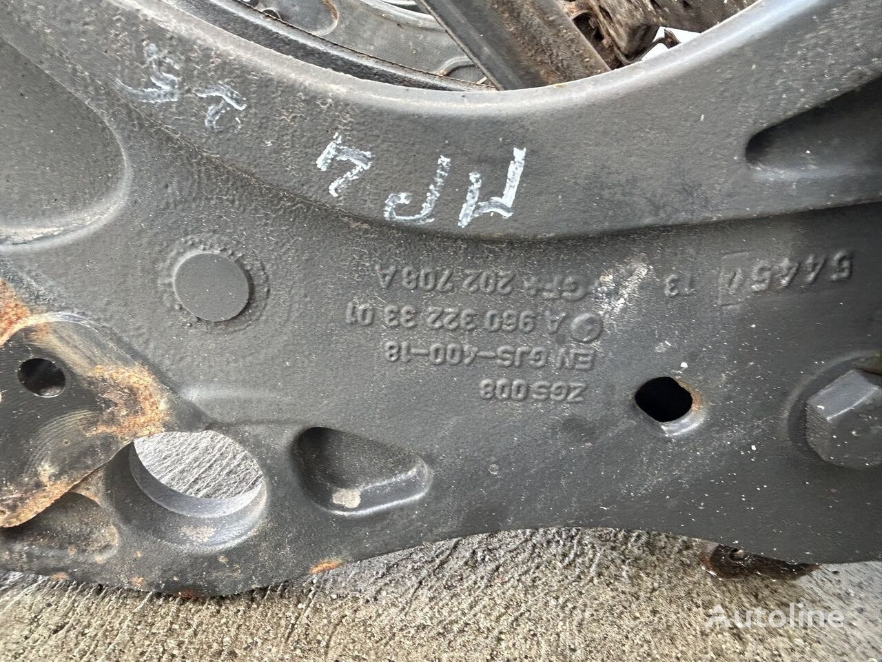 KOMPLETNE ZAWIESZENIE KABINY Mercedes-Benz ACTROS MP4 truck - מתלה עבור משאית: תמונה 5 KOMPLETNE ZAWIESZENIE KABINY Mercedes-Benz ACTROS MP4 truck - מתלה עבור משאית: תמונה 5