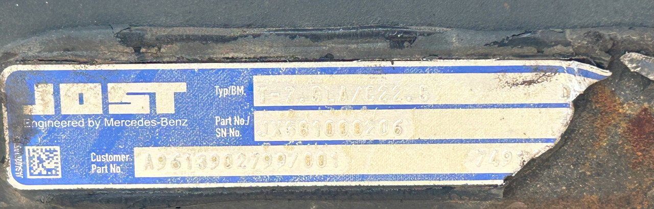 MERCEDES ACTROS MP4 TRAILING AXLE - סרן אחורי: תמונה 3 MERCEDES ACTROS MP4 TRAILING AXLE - סרן אחורי: תמונה 3