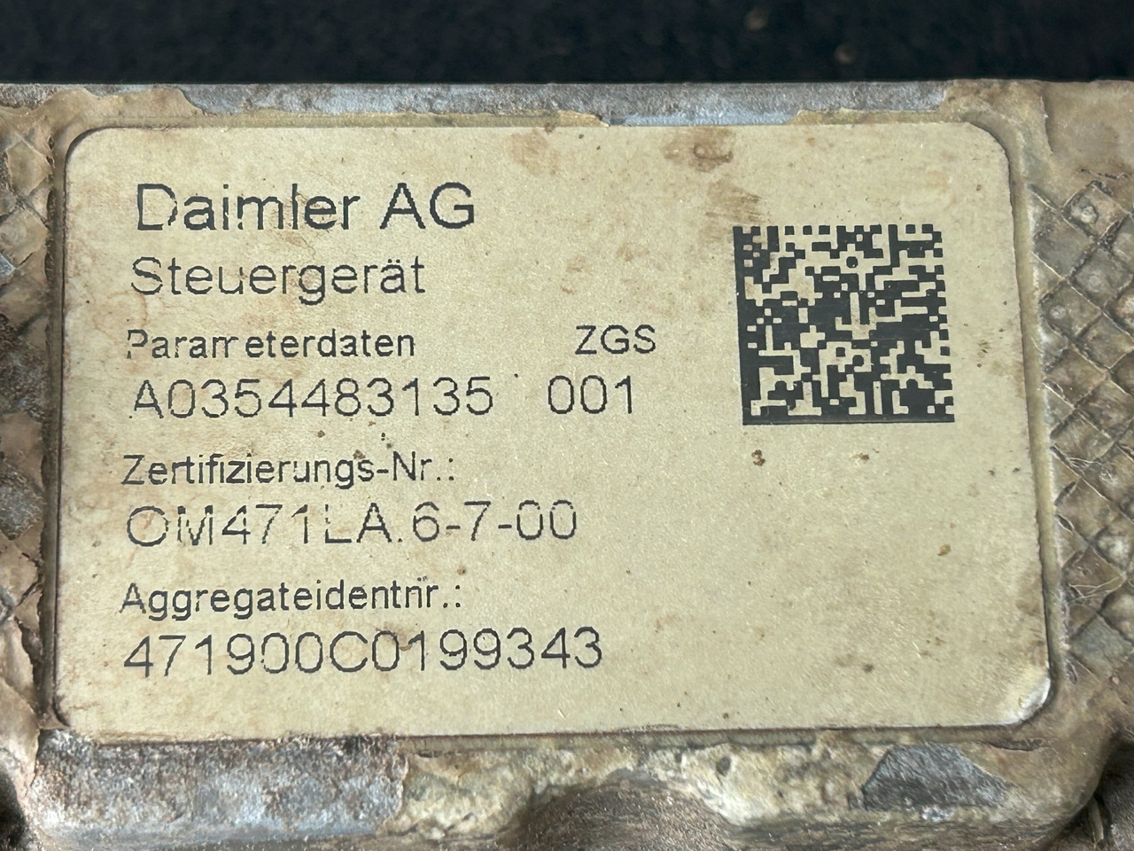 MERCEDES MCM 2.1 ACTROS MP4 - ECU עבור משאית: תמונה 4 MERCEDES MCM 2.1 ACTROS MP4 - ECU עבור משאית: תמונה 4