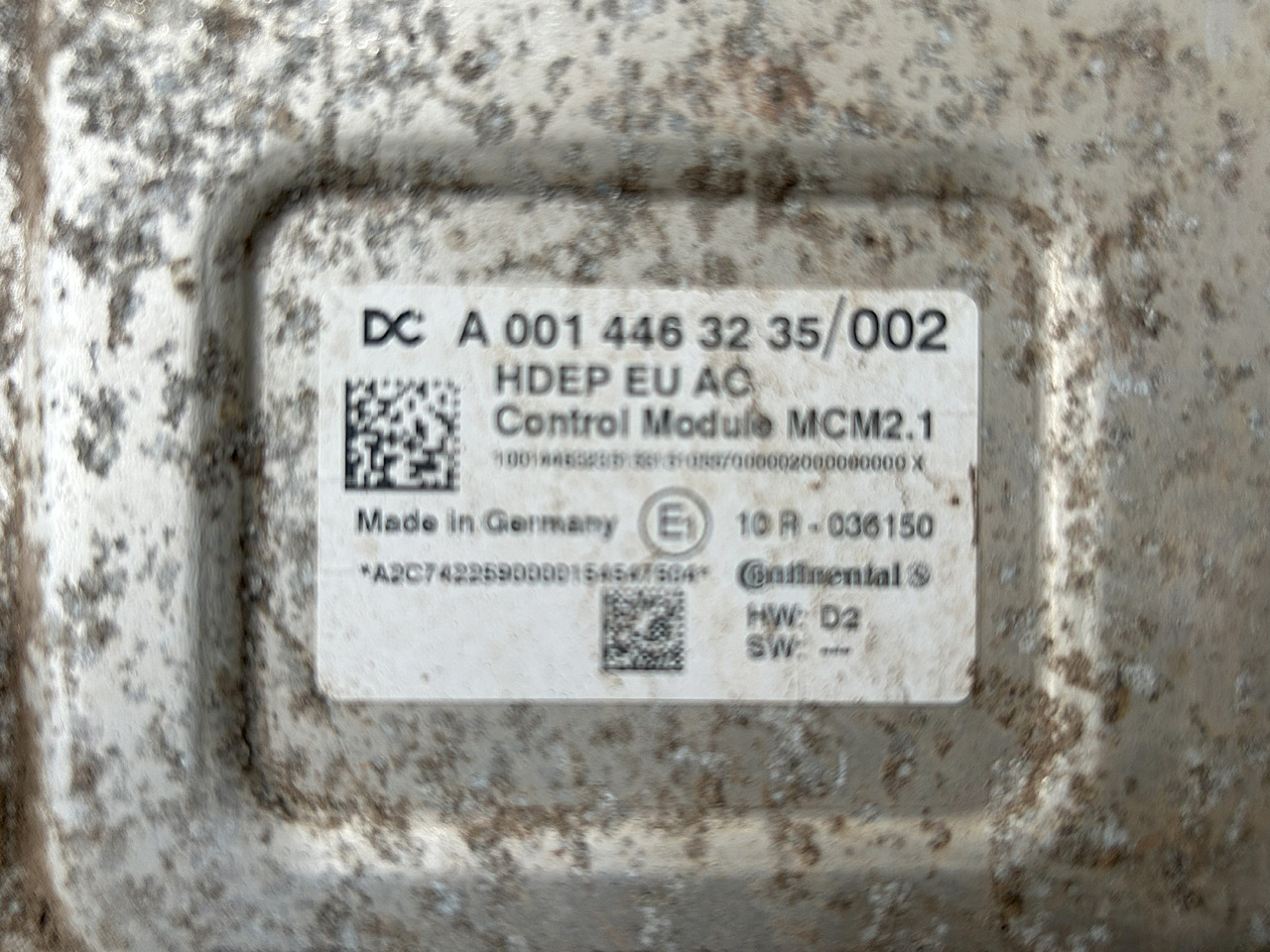 MERCEDES MCM 2.1 ACTROS MP4 - ECU עבור משאית: תמונה 3 MERCEDES MCM 2.1 ACTROS MP4 - ECU עבור משאית: תמונה 3