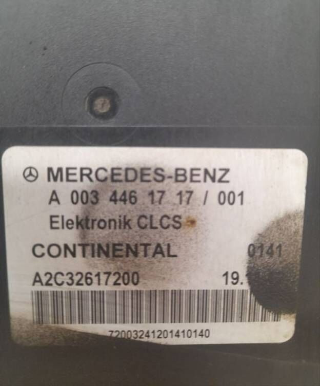Mercedes-Benz ACTROS MP4 CLCS A0034461717/001 - ECU עבור משאית: תמונה 2 Mercedes-Benz ACTROS MP4 CLCS A0034461717/001 - ECU עבור משאית: תמונה 2