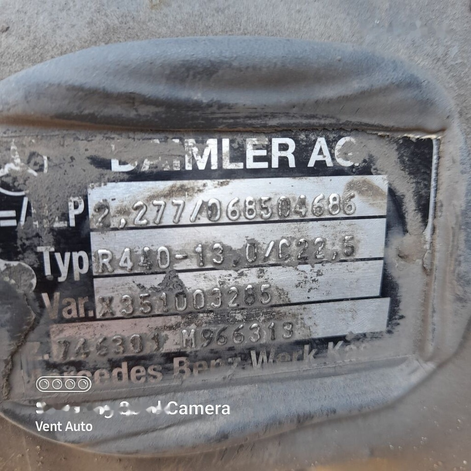 Mercedes-Benz ACTROS MP4 RATIO : 2,277 TYP: R440-13 RATIO : 2,277 - הילוך דיפרנציאלי עבור משאית: תמונה 3 Mercedes-Benz ACTROS MP4 RATIO : 2,277 TYP: R440-13 RATIO : 2,277 - הילוך דיפרנציאלי עבור משאית: תמונה 3