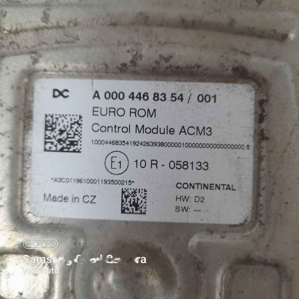 Mercedes-Benz ACTROS MP5 A004468354 ACM3 Mercedes-Benz A004468354 ACM3 - ECU עבור משאית: תמונה 3 Mercedes-Benz ACTROS MP5 A004468354 ACM3 Mercedes-Benz A004468354 ACM3 - ECU עבור משאית: תמונה 3
